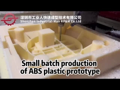 Productie in kleine batches van ABS-plastiekprototype