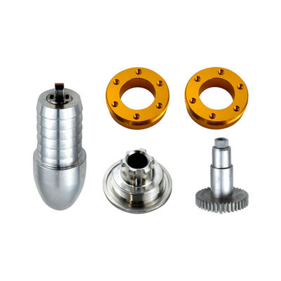 kopen 4 Assen Aluminium draaiende onderdelen Aerospace CNC bewerking online vervaardiging