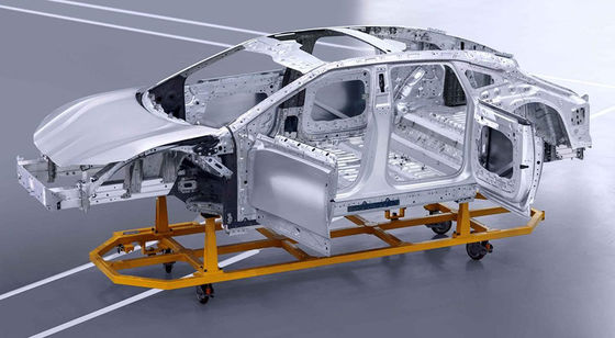 kopen Precision Plastic CNC Car Model Prototype Bewerking Wit online vervaardiging