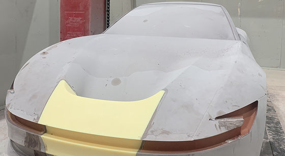 High Speed CNC Car Model Hard RC Car 3D Printed Alloy Body